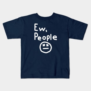 Ew People White Line Kids T-Shirt